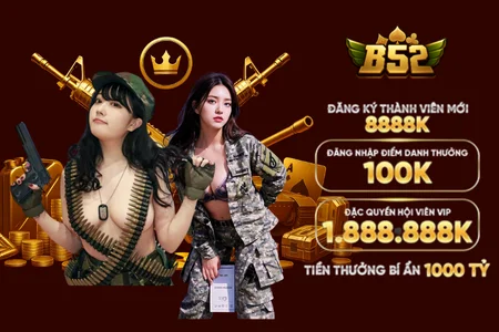 B52 Club - game đánh bài đổi thưởng Bom Tấn